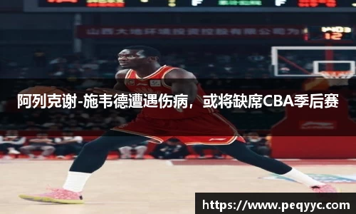 阿列克谢-施韦德遭遇伤病，或将缺席CBA季后赛